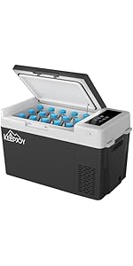 Amazon.co.jp: KEEPJOY 車載冷蔵庫 24L ポータブル冷蔵庫