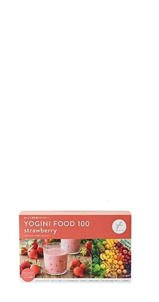 ヨギーニフード100 種 ストロベリー、フルーツミックス、カカオ 各7袋