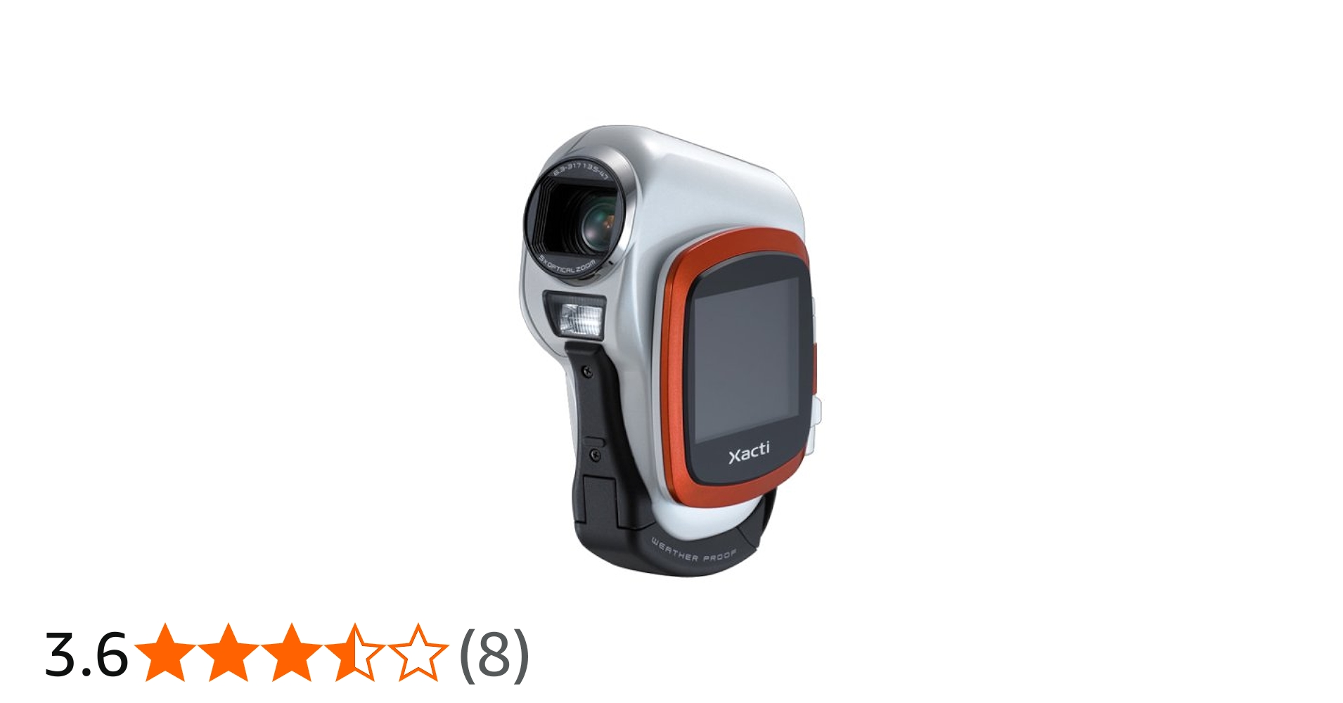 Amazon | SANYO デジタルムービーカメラ Xacti DMX-CA6 オレンジ (生活