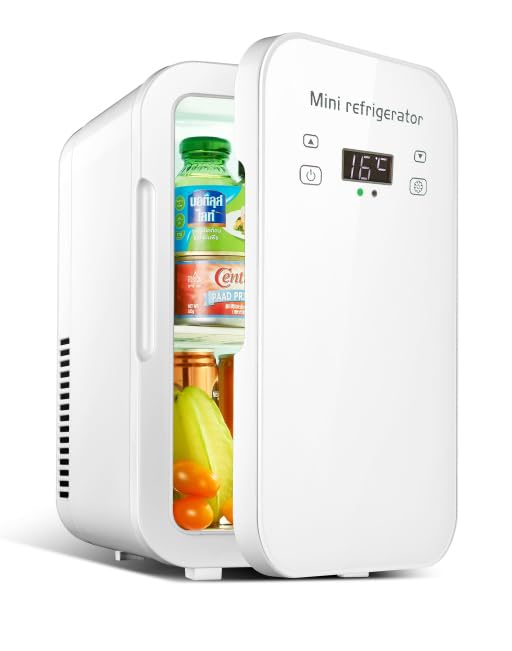 Amazon | 小型冷蔵庫 6L小型 冷温庫 ミニ冷蔵庫 ペルチェ式 温度調節