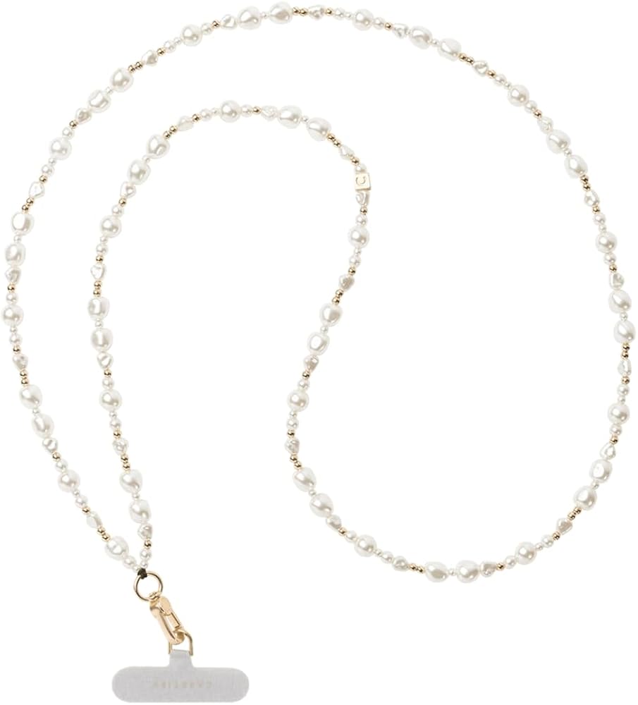 Amazon.co.jp: [CASETiFY] パール クロスボディ チャーム - クラシック