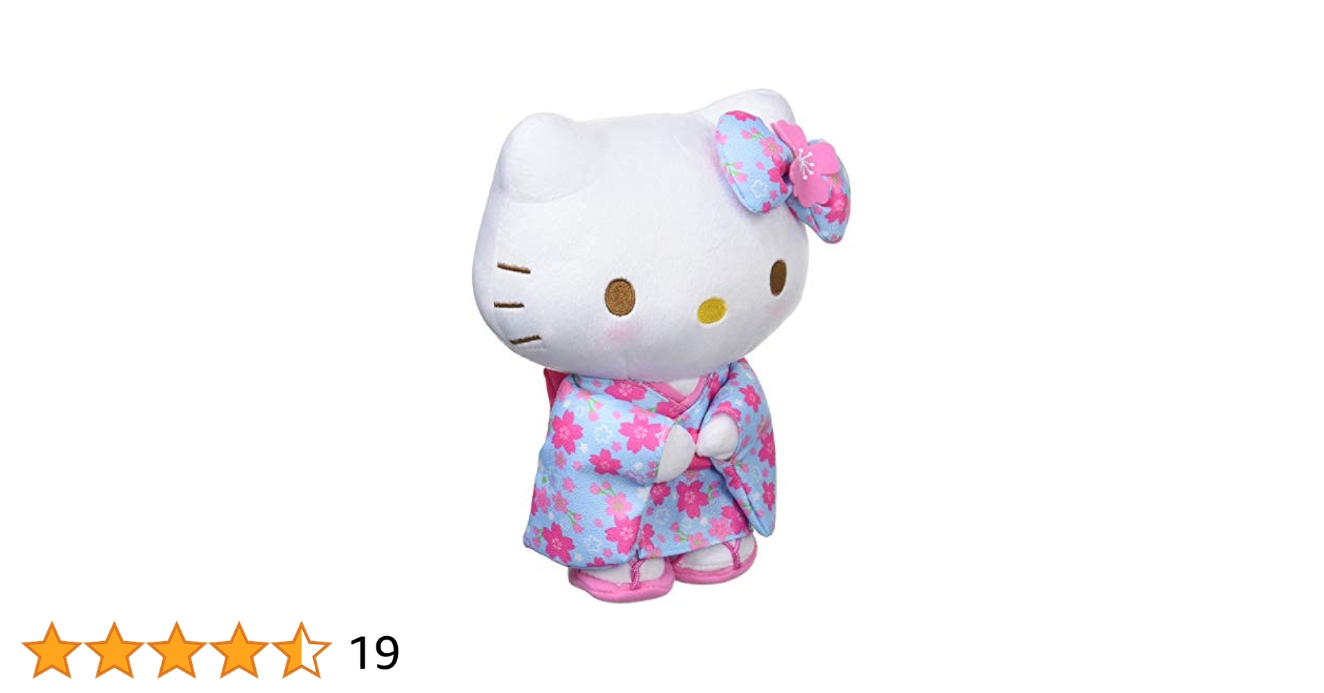 レア】 ハローキティ 根付け ストラップ マスコット 水色着物3種