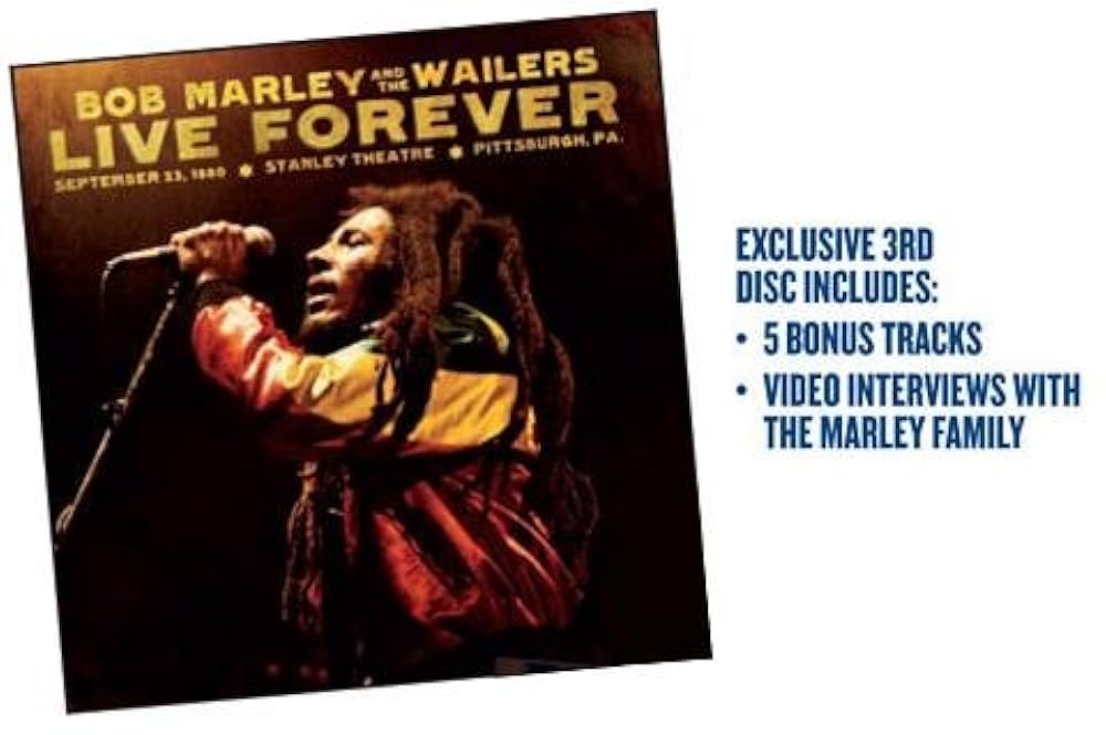 BOB MARLEY and the WAILERS - Live Forever: The Stanley Theatre