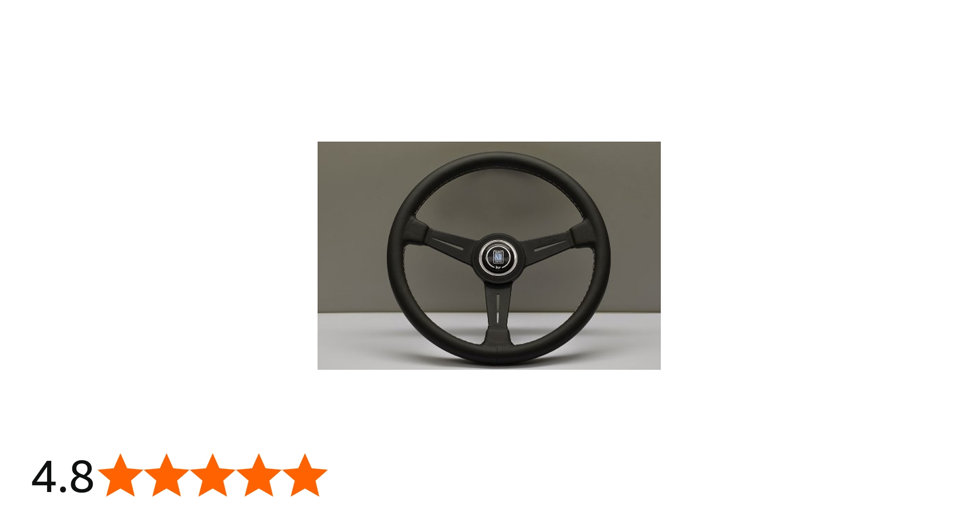 Amazon | NARDIステアリング classic 黒レザー×黒スポーク 36φ [並行