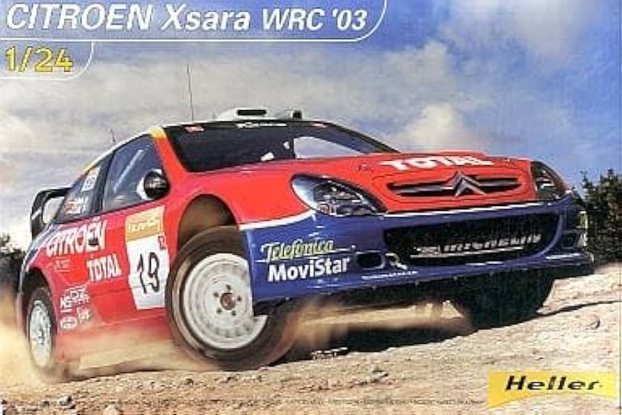 Amazon | エレール Heller プラモデル 1/24 シトロエン クサラ WRC2003