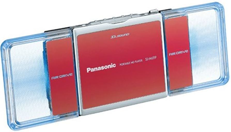 Amazon.co.jp: パナソニック ポータブルMDプレーヤー レッド SJ-MJ59-R