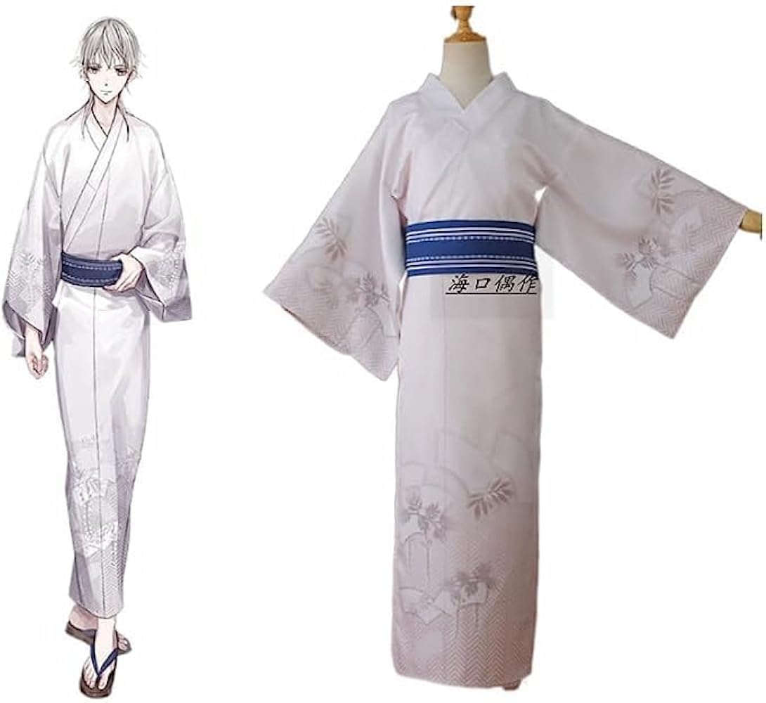 Amazon.co.jp: [fenglei] 刀剣乱舞 軽装 鶴丸国永 コスプレ衣装 : ホビー