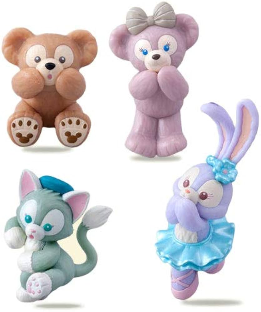 Amazon.co.jp: ダッフィー＆フレンズ フィギュア（5個セット