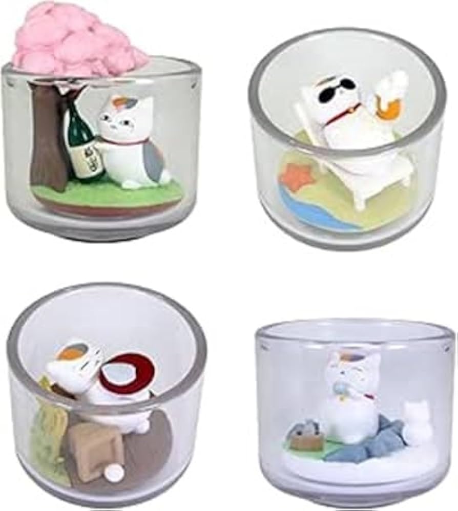 Amazon.co.jp: ガチャ 「夏目友人帳 ニャンコ先生四季折々てらりうむ