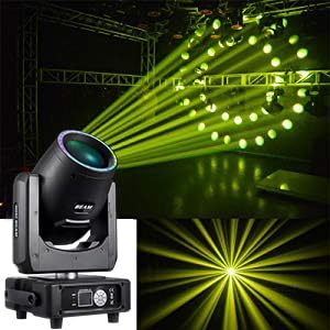 Amazon.co.jp: IpowerBingo 230W 7R LED ムービングライト 14色 16/20