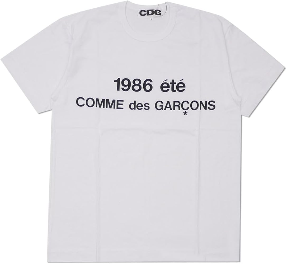 Amazon.co.jp: COMME DE GARCONS CDG STAFF COAT PRINT TEE T-shirt