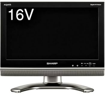 Amazon | シャープ 16V型 ハイビジョン 液晶テレビ ブラック AQUOS LC