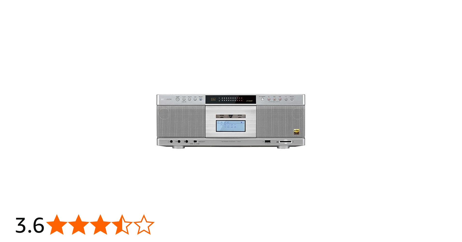 Amazon.co.jp: TOSHIBA ハイレゾ相当 SD/USB/CDラジオカセット