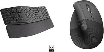 Amazon.com: Logitech Ergo K860 Wireless Ergonomic Keyboard & Lift