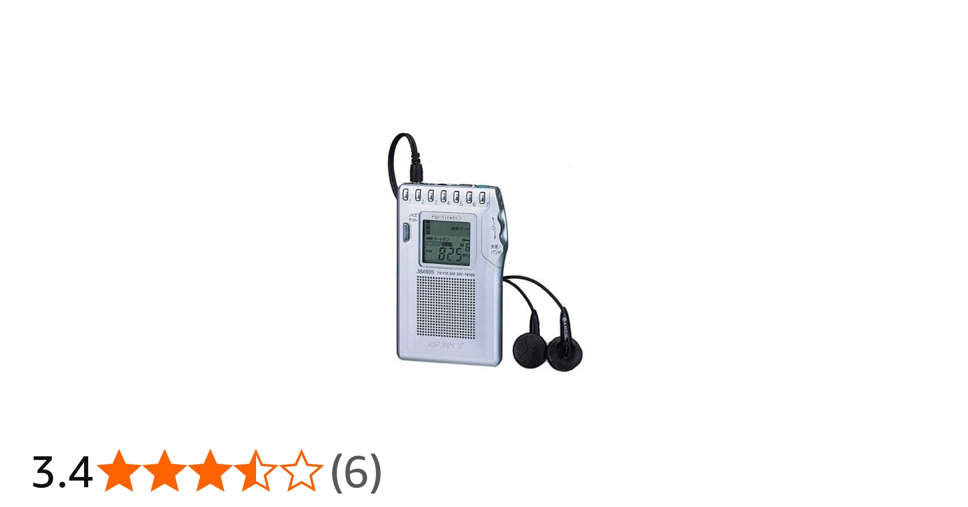 Amazon.co.jp: Sony TV (1ch-12ch)/FM Stereo/AM PLL Synthesizer