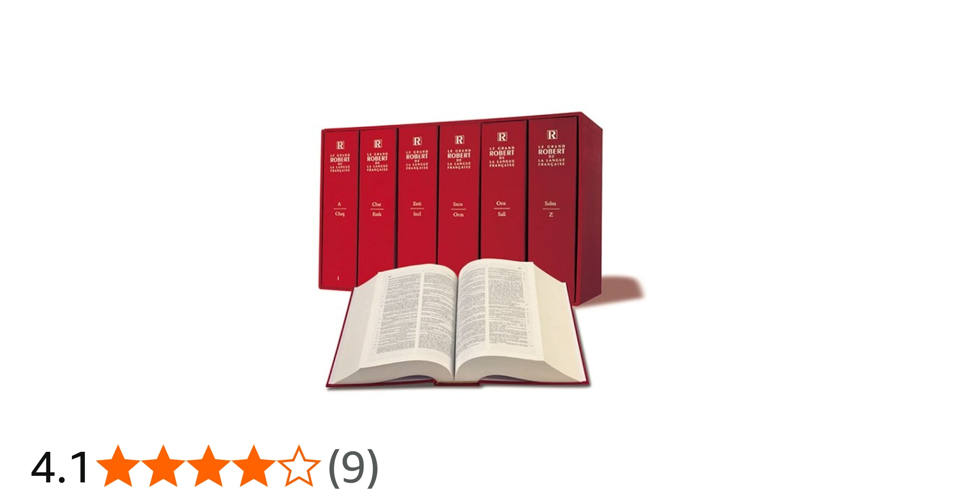 Amazon | Le Grand Robert de La Langue Francaise | Robert, Paul