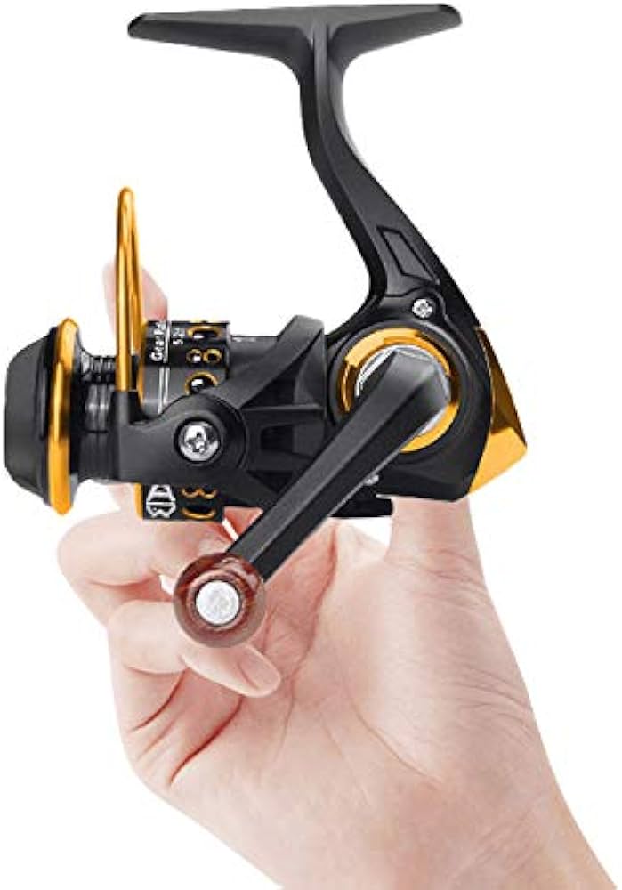 Amazon | VISPREA スピニングリール 500番 釣りリール リール 軽量