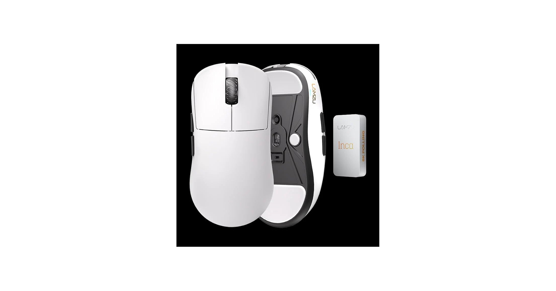 Amazon | LAMZU INCA 8K ゲーミングマウス 8000Hzポーリングレート対応