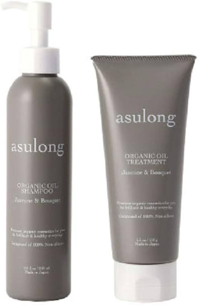Amazon | アスロング オーガニックシャンプー&トリートメント セット