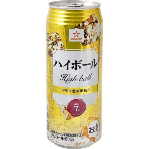 Amazon.co.jp: スターセレクト ハイボール 500ml : 食品・飲料・お酒