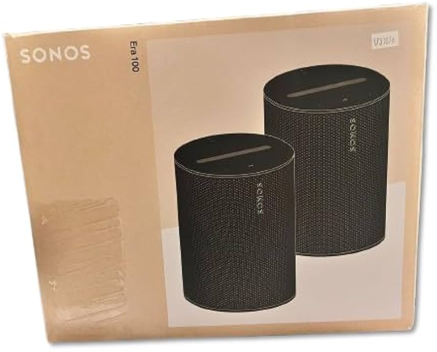 Amazon.com: Sonos Era 100-2 Pack Bundle Set - Wireless Voice