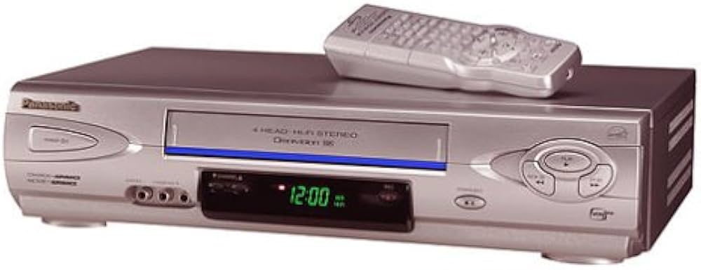Amazon.com: Panasonic PV-V4612S 4-Head Hi-Fi VCR, Silver : Electronics