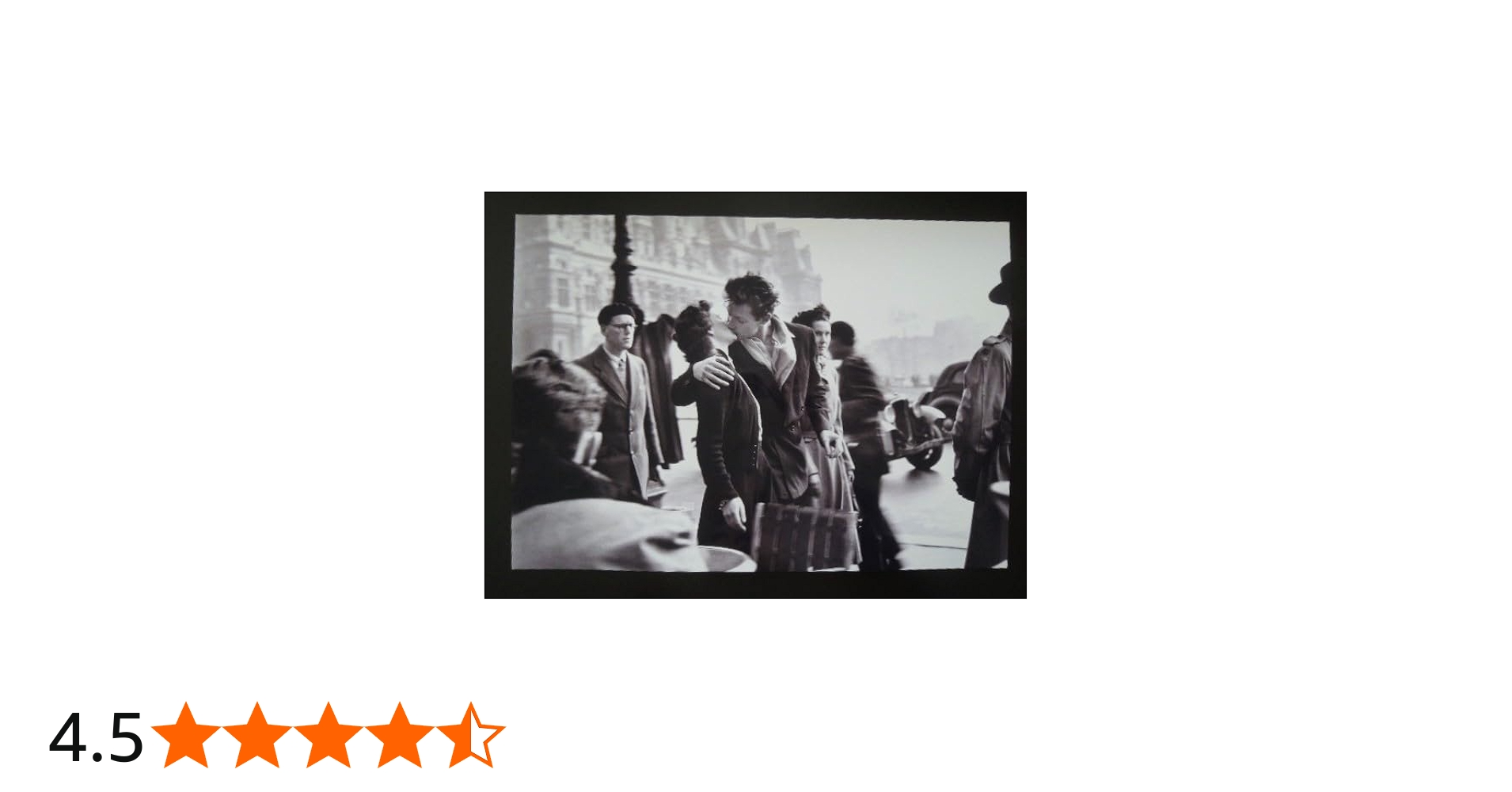 Amazon.co.jp: A4 額付き ポスター ロベールドアノー Robert Doisneau