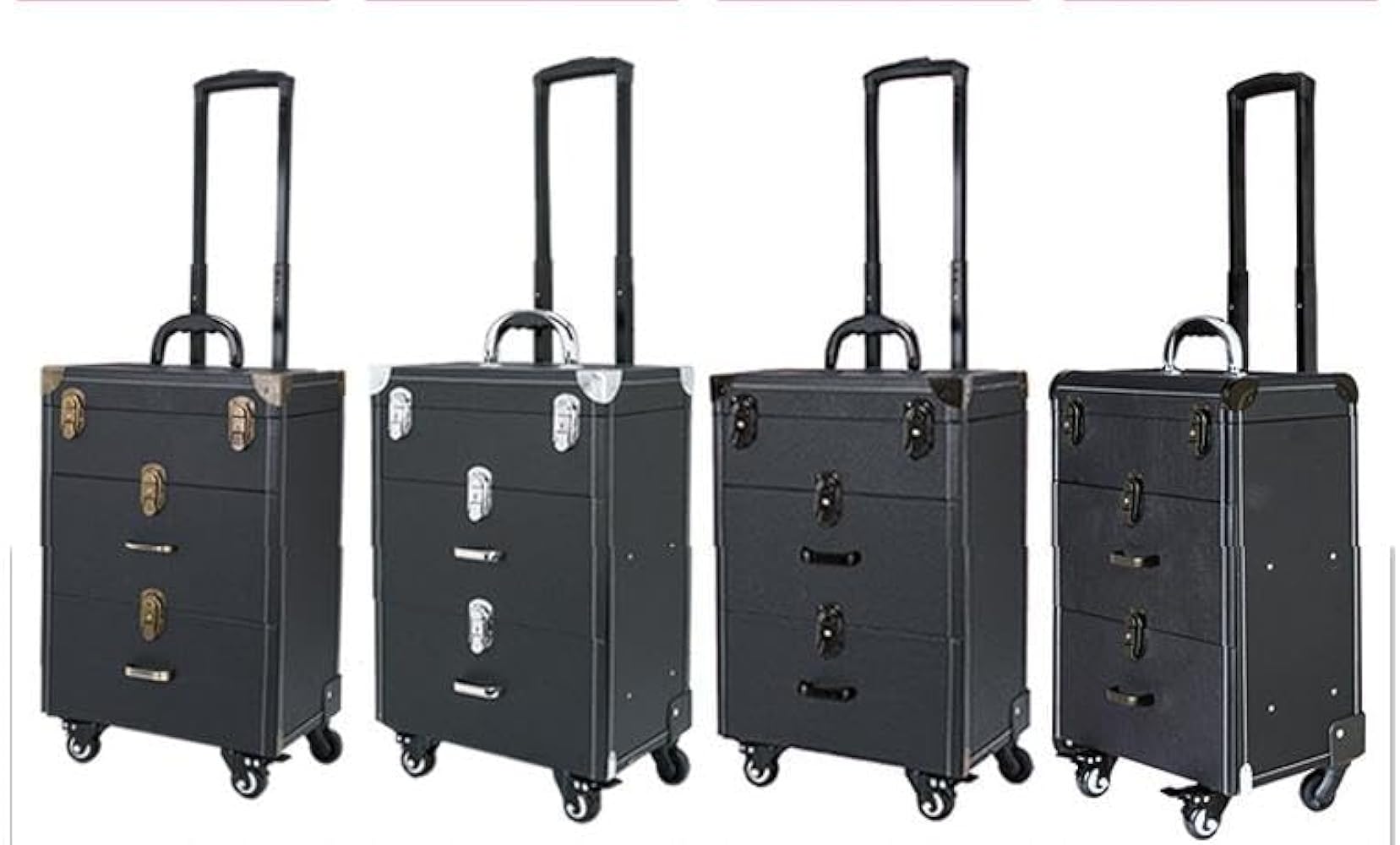 Amazon.co.jp: GuDeGuDe(売店) メイクボックス キャスター付き メイク