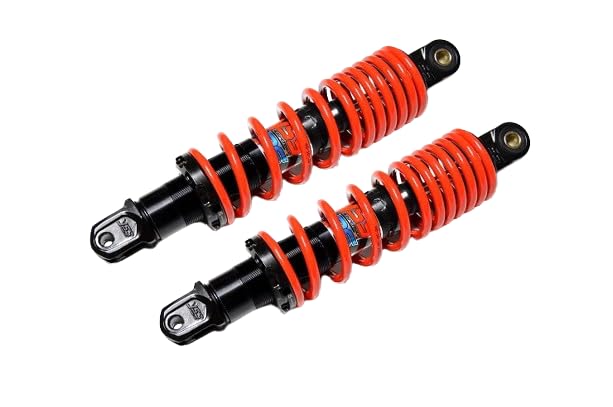 Amazon | KN企画 YSS リアサスペンション【ブラック/レッド】285mm