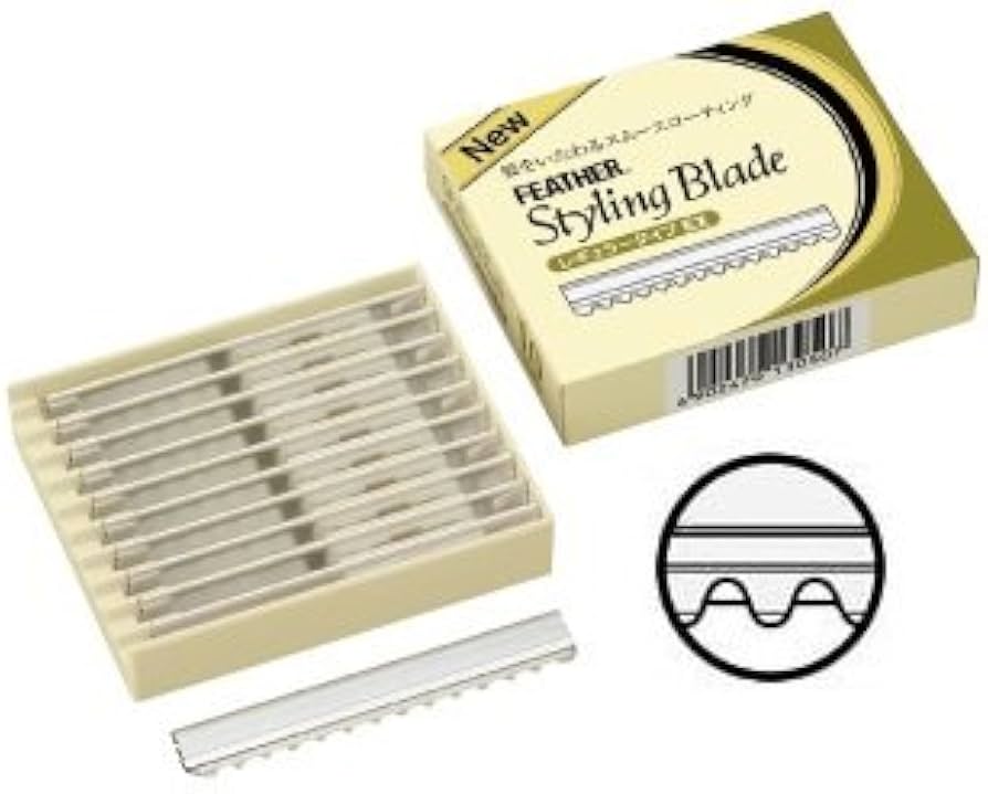 Amazon.co.jp: フェザー スタイリングブレイド レギュラータイプEX 10