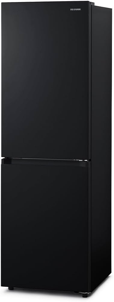 Amazon | アイリスオーヤマ 冷蔵庫 274L ブラック 幅54.7cm IRSN-27A-B
