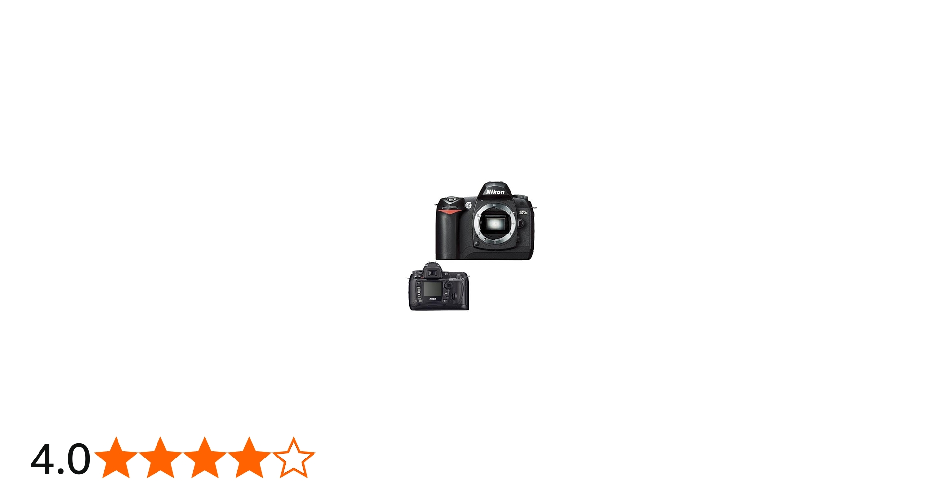 Amazon | Nikon D70S 6.1MP デジタル一眼レフカメラ (本体のみ