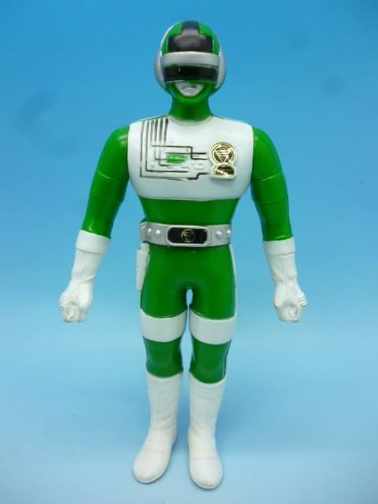 Amazon.co.jp: 当時物 特撮 戦隊 超電子 バイオマン ソフビ フィギュア