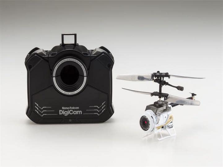 Amazon | カメラ付き超小型ヘリコプター ナノファルコンデジカム