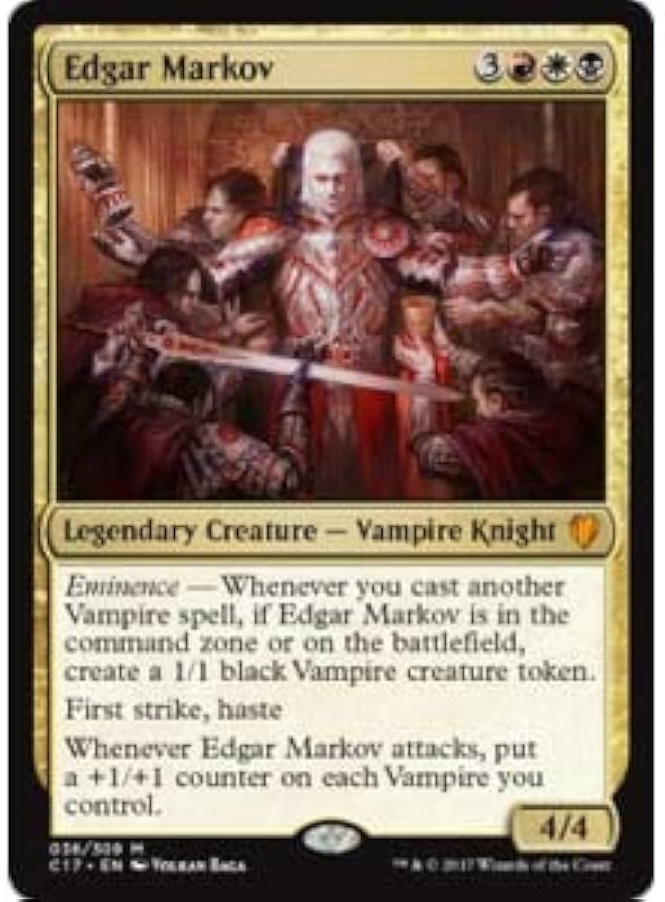 Amazon.co.jp: MTG:エドガー・マルコフ コマンダー 2017 : おもちゃ