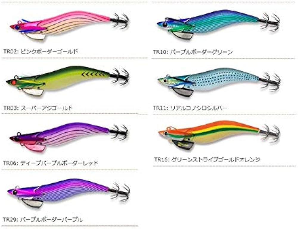 ダートマックス TR 40g リアルコノシロシルバー ティップラン エギ
