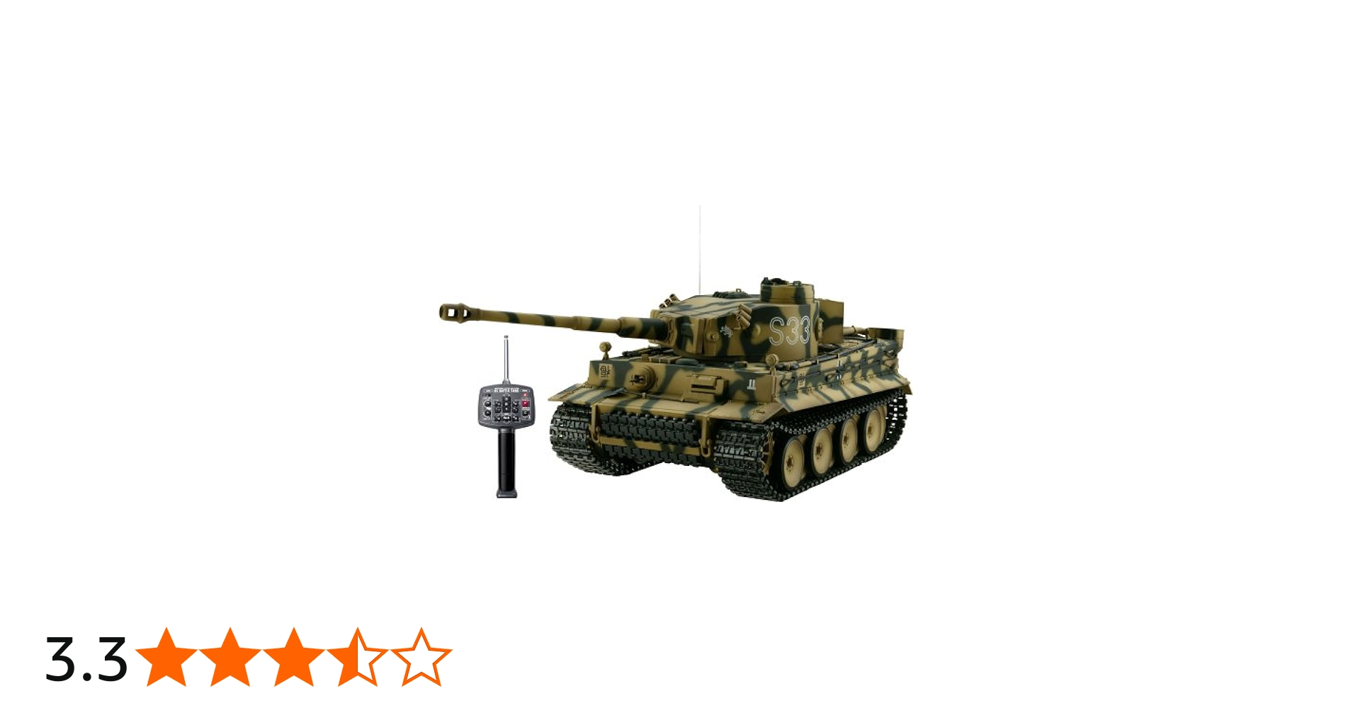 Amazon.co.jp: 1/24 RCバトルタンク タイガーI (迷彩仕様) : おもちゃ