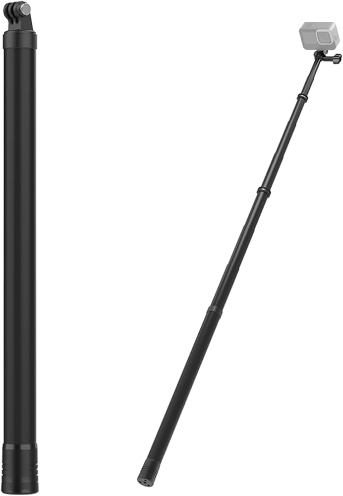 Amazon | 3m自撮り棒 Camnoon 超長い自撮り棒 Insta360 GoProに適用
