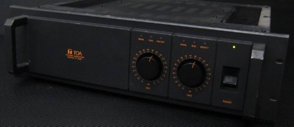 Amazon.co.jp: TOA 業務用パワーアンプ P150D: 家電＆カメラ