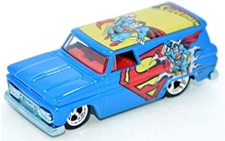 Hot Wheels Superman '64 GMC Panel DC Comics Originals 2011
