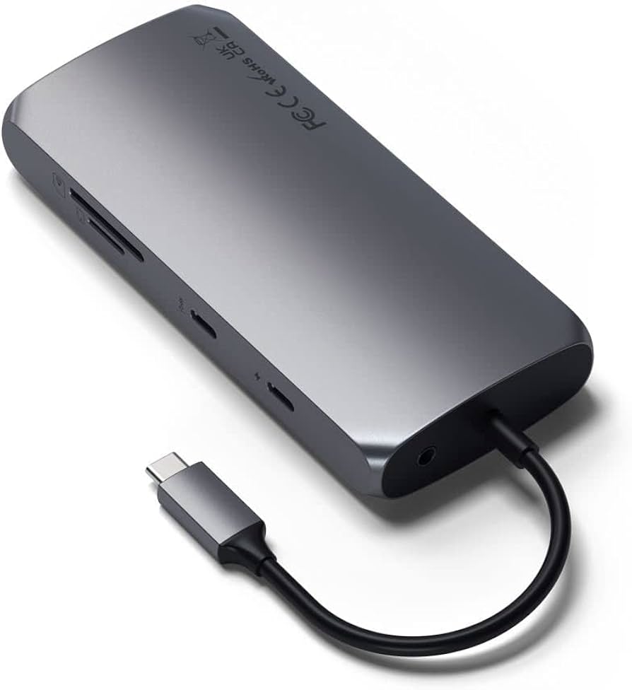 Amazon.com: Satechi USB C Hub Multiport Adapter MX with Dual 4K