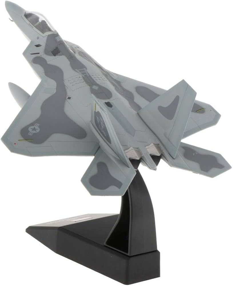 Amazon.co.jp: Perfeclan 1：100スケールアメリカンF-22ファイター