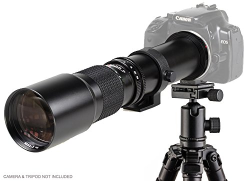 Amazon.com : Manual Focus High Power 1000mm Lens Compatible with