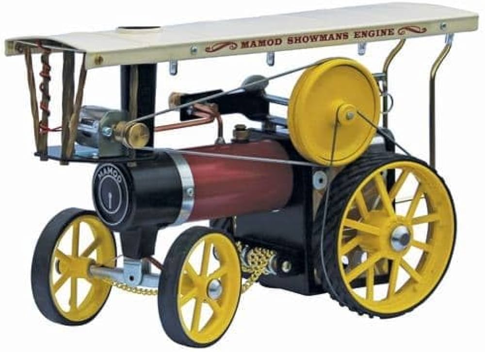 Mamod Live Steam Showmans Traction Engine with Dynamo & Lights