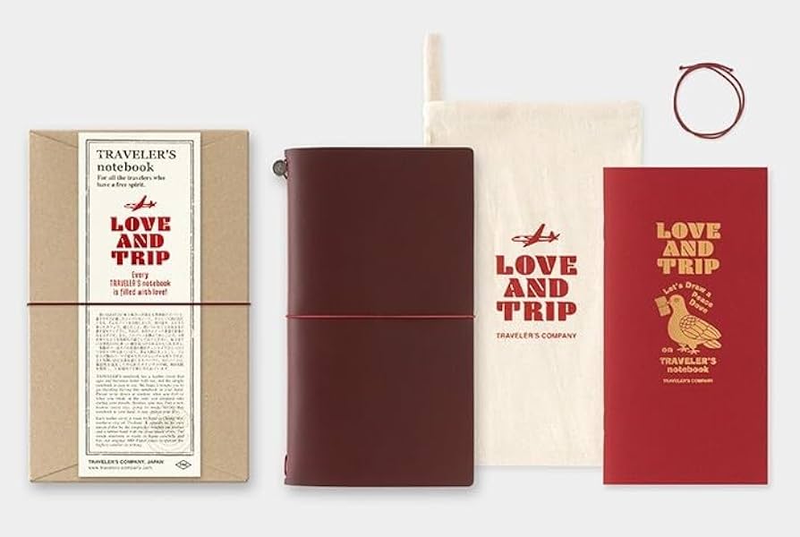 Amazon.co.jp: トラベラーズノート LOVE AND TRIP レギュラーサイズ