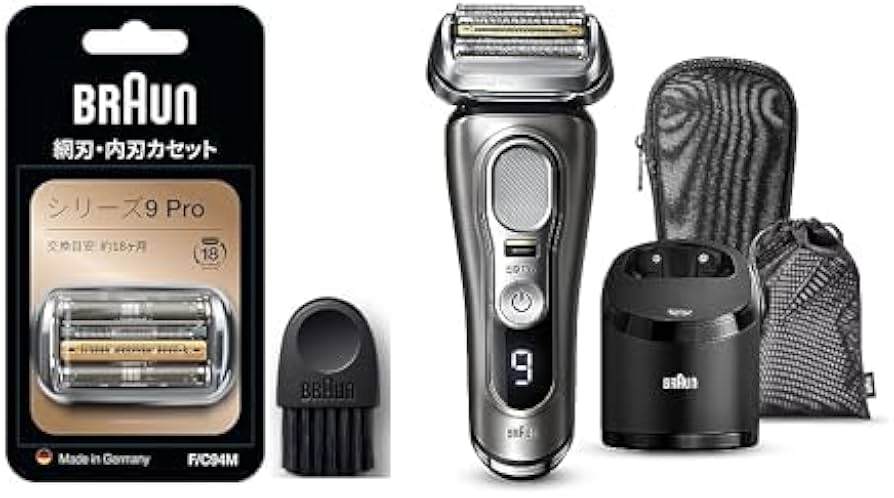 Amazon | ブラウン メンズ 電気シェーバー シリーズ9 9455cc-V 洗浄機