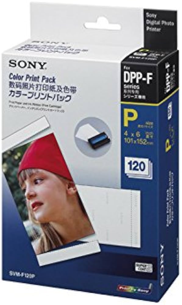Amazon.co.jp: ソニー カラープリントパック(KGサイズ 120枚) SVM