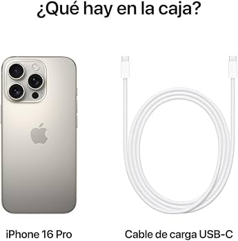 Amazon.com: Apple iPhone 16 Pro, US Version, 1TB, Natural Titanium