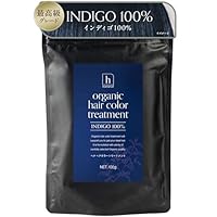 Amazon | hnatural ヘナ 白髪染め インディゴ 木藍 100g 粉末 ヘア