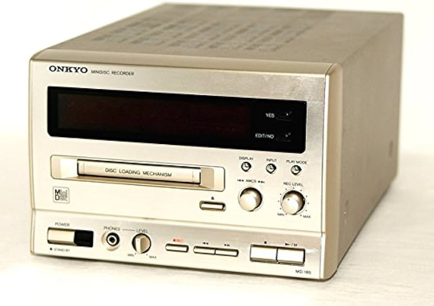 Amazon.co.jp: ONKYO オンキョー MD-185 MDレコーダー(MDデッキ) 単品